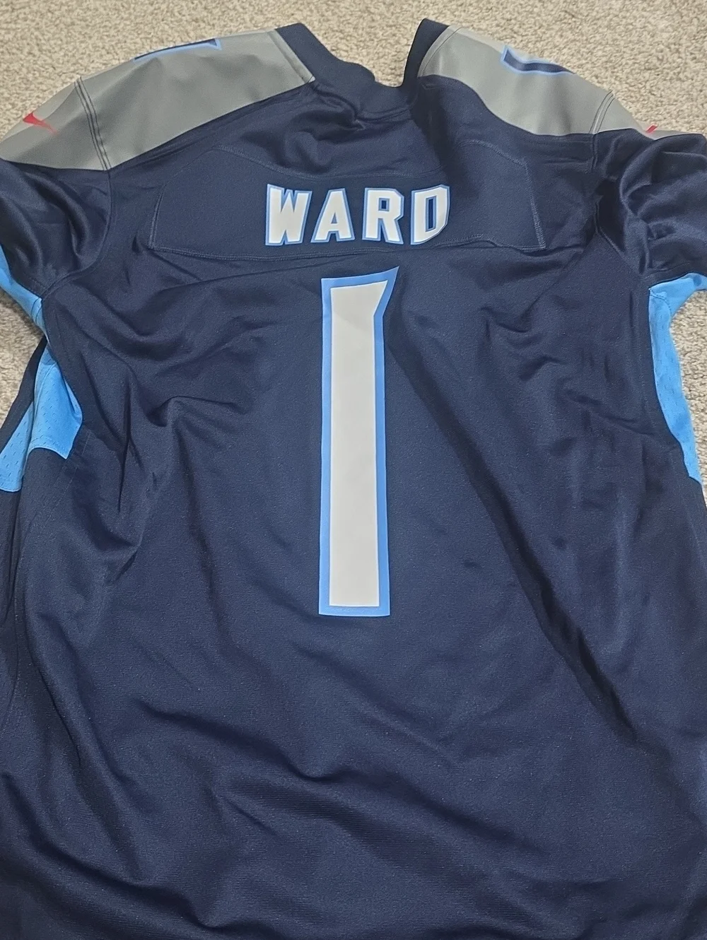 Nike Tennessee Titans #1 Navy Football Jersey Brand NEW WITH TAGS Size M